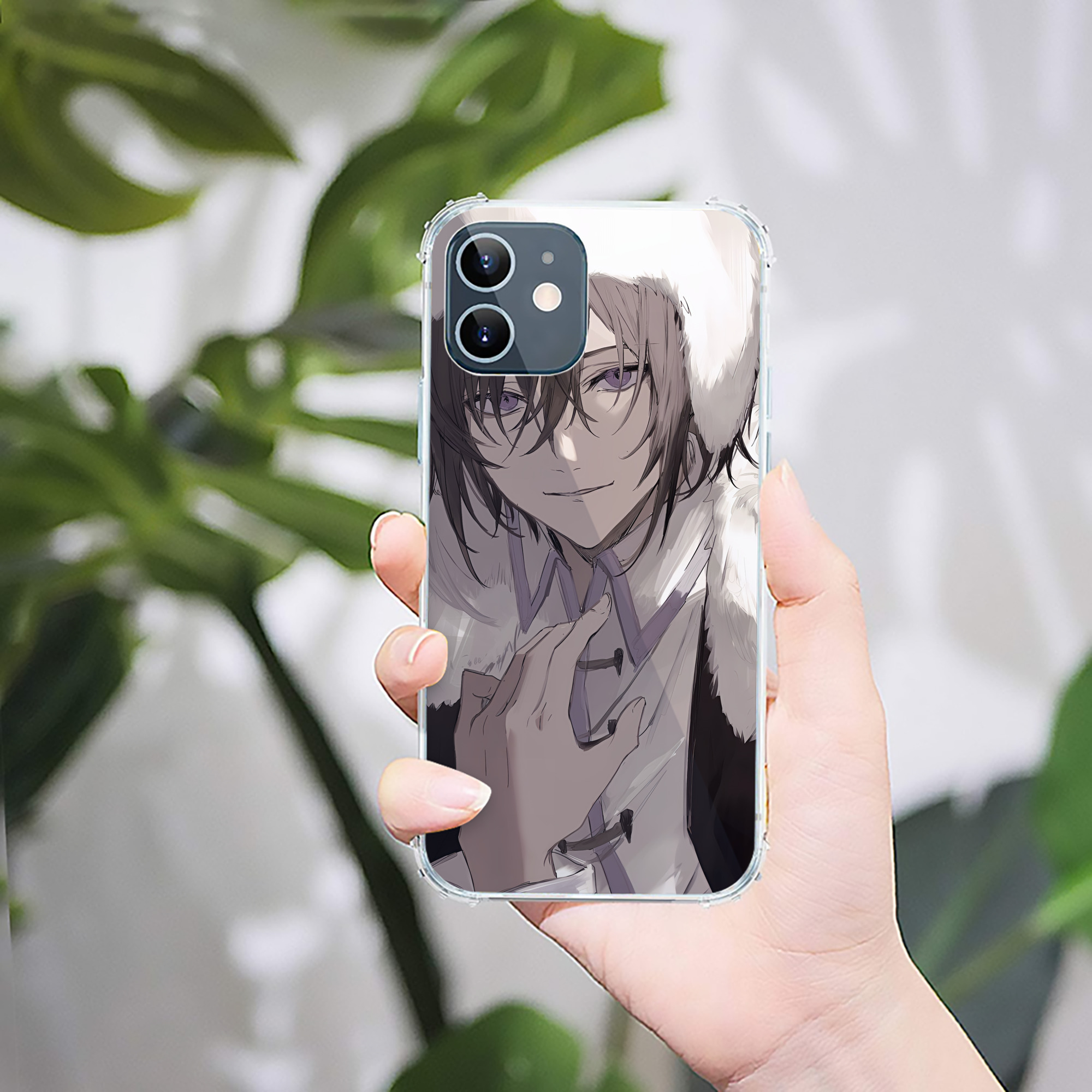 （画像用） 文豪ストレイドッグス Bungo Stray Dogs 【iPhone 12シリーズ対応】透明スマホケース（クリアソフトケース）